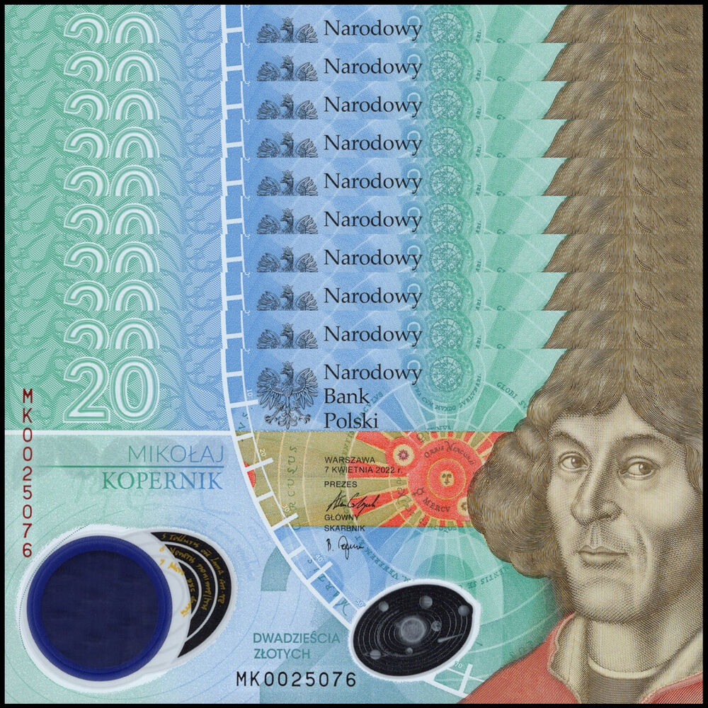 Poland -  20 Zlotych 2022 - Pick # 197a - COMMEMORATIVE - Set 10 PCS