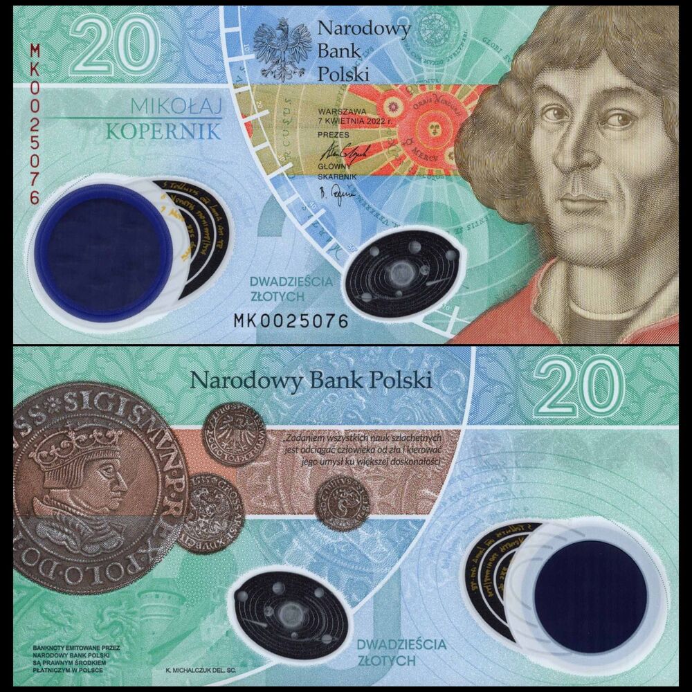 Poland -  20 Zlotych 2022 - Pick # 197a - COMMEMORATIVE - Set 10 PCS