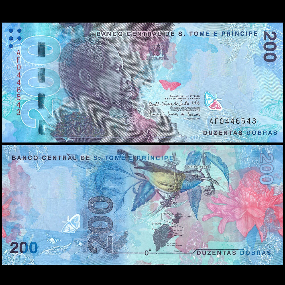 Sao Tome and Principe -  200 Dobras 2020 - Pick # 78a - Set 10 PCS