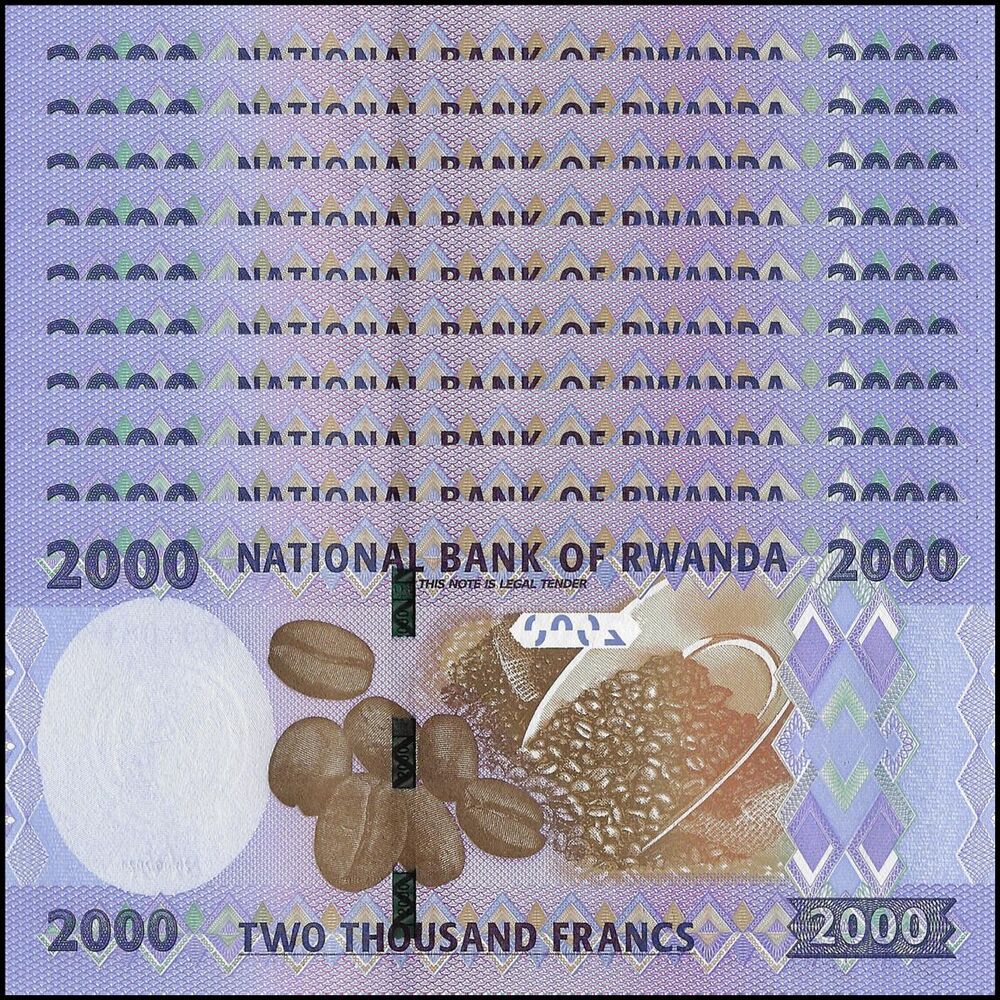 Rwanda - 2000 Francs 2024 - Pick- NEW / B143a - Set 10 PCS