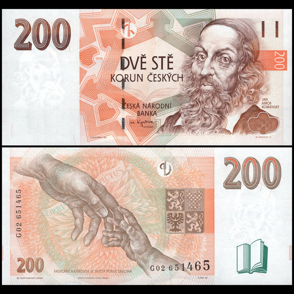 Czech Republic - 200 Korun 1998 - Pick # 19e - Set 10 PCS