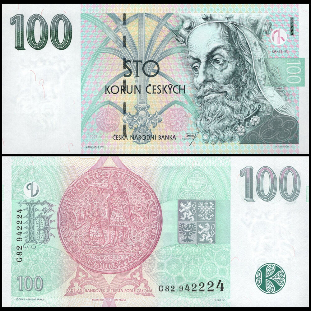 Czech Republic - 100 Korun 1997 - Pick # 18e - Set 10 PCS