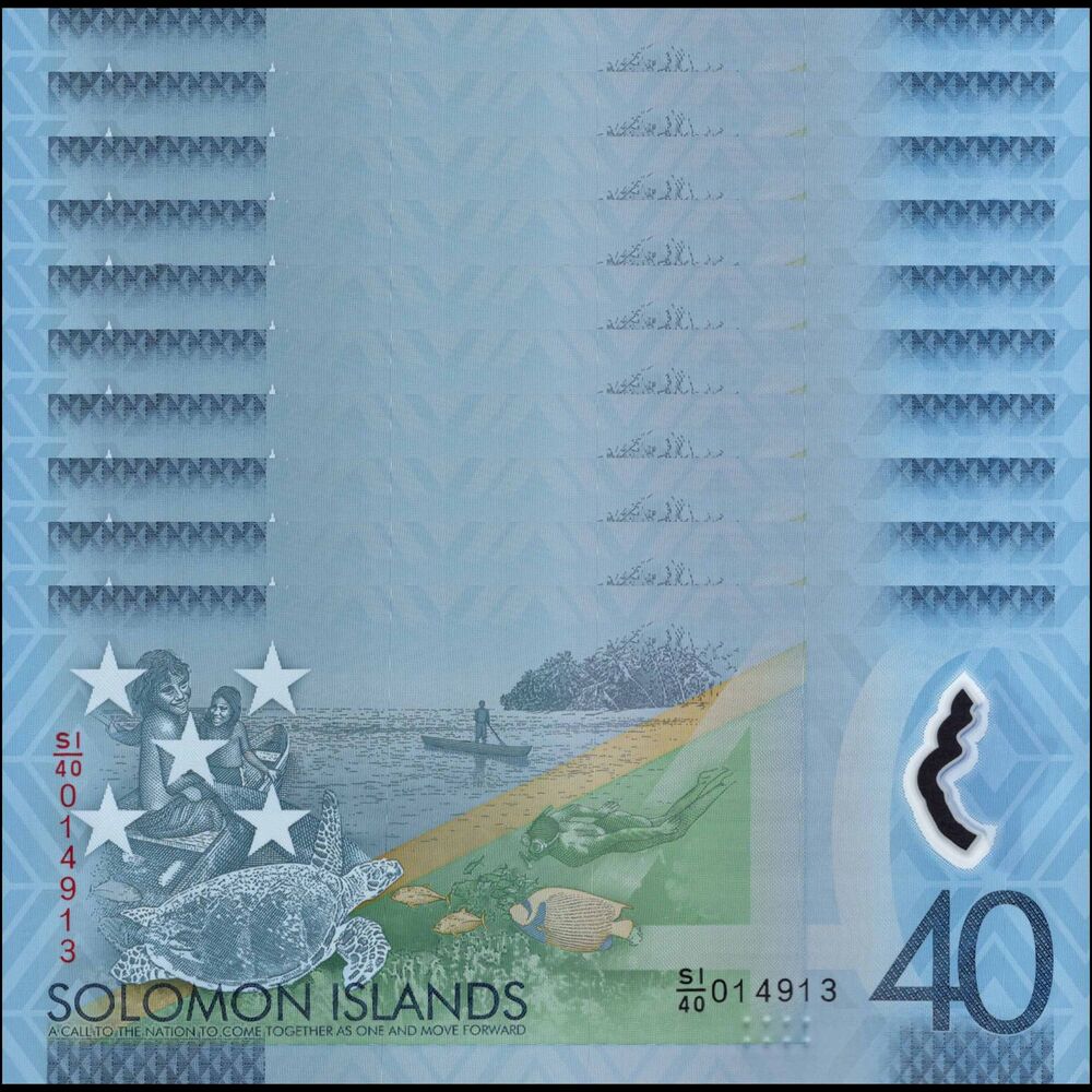 Buy Banknotes - Solomon Islands - 40 Dollars 2018 - Pick # 37 ...