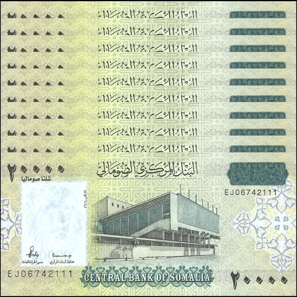 Somalia - 20.000 Shillin 2010 - Pick - 42a / B321a - Set 10 PCS