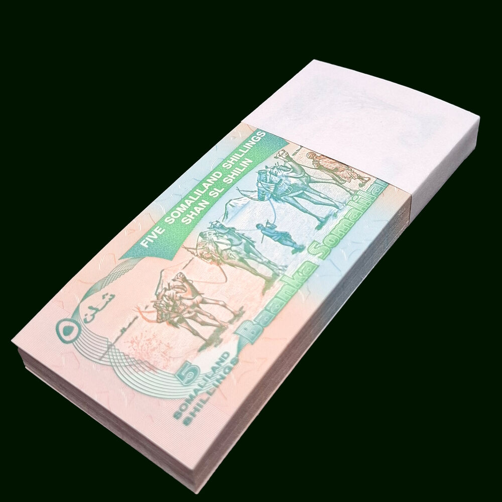 Somaliland - 5 Shillings 1994 - Pick- 1 / B101 - Bundle 100 PCS