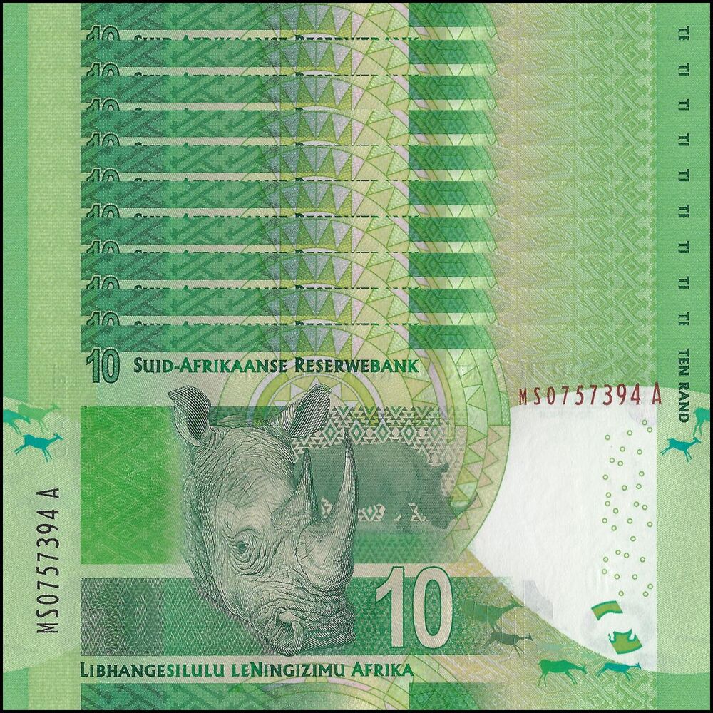South Africa - 10 Rand 2016 - Pick- 138b / B767b - Set 10 PCS