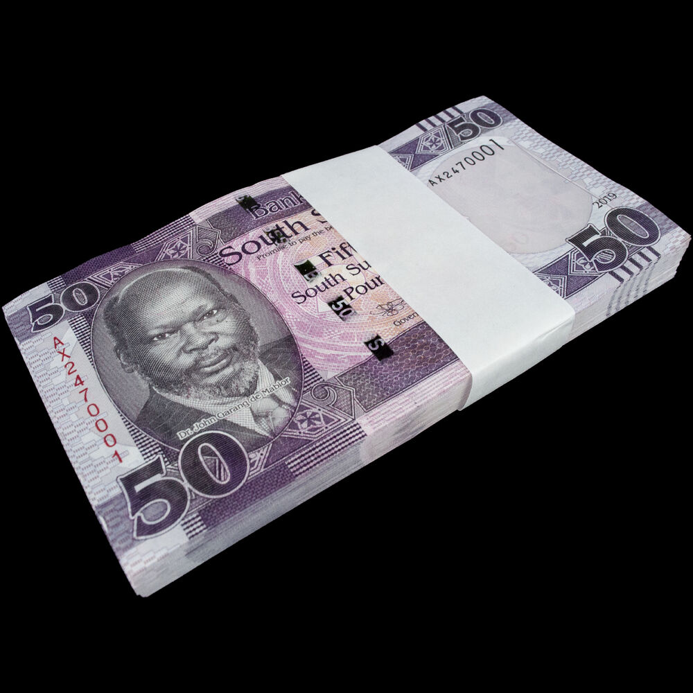South Sudan - 50 Pounds 2019 - Pick- 14d - Bundle 100 PCS
