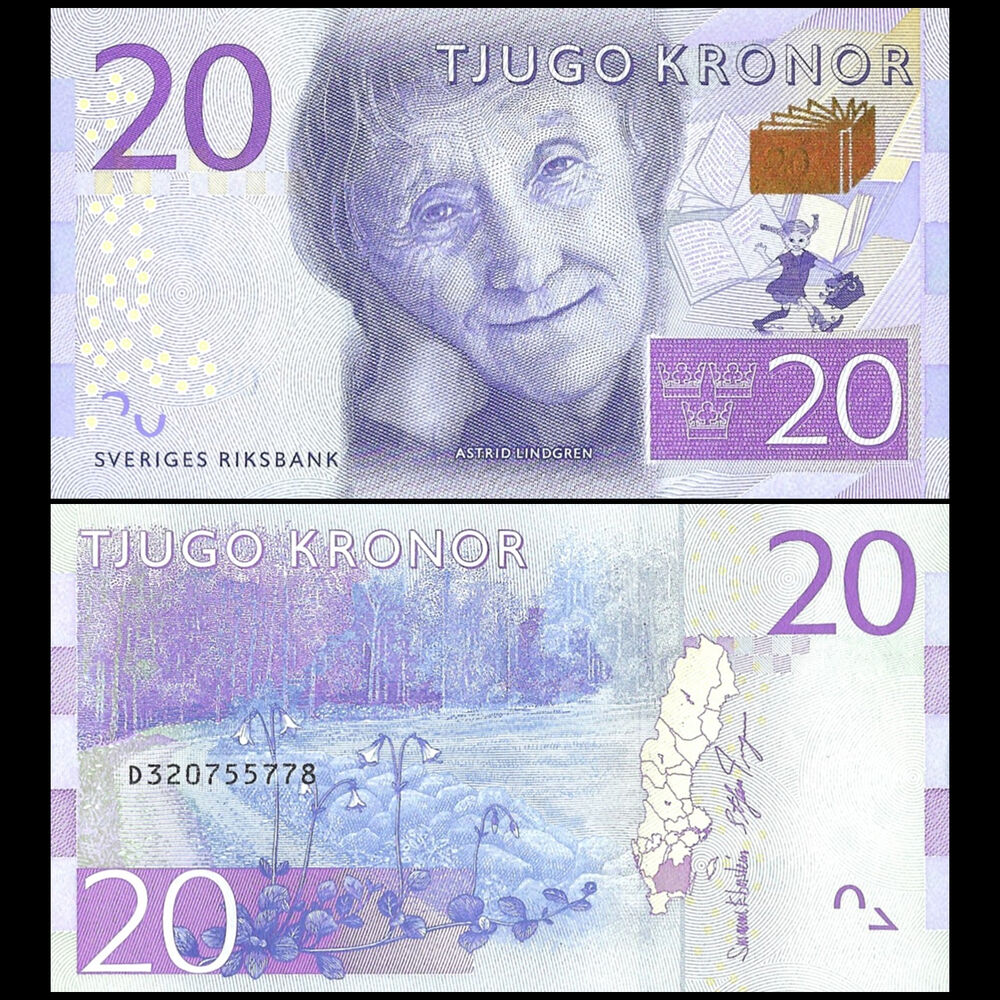 Sweden -  20 Kronor 2015 - Pick # 69b - Set 10 PCS