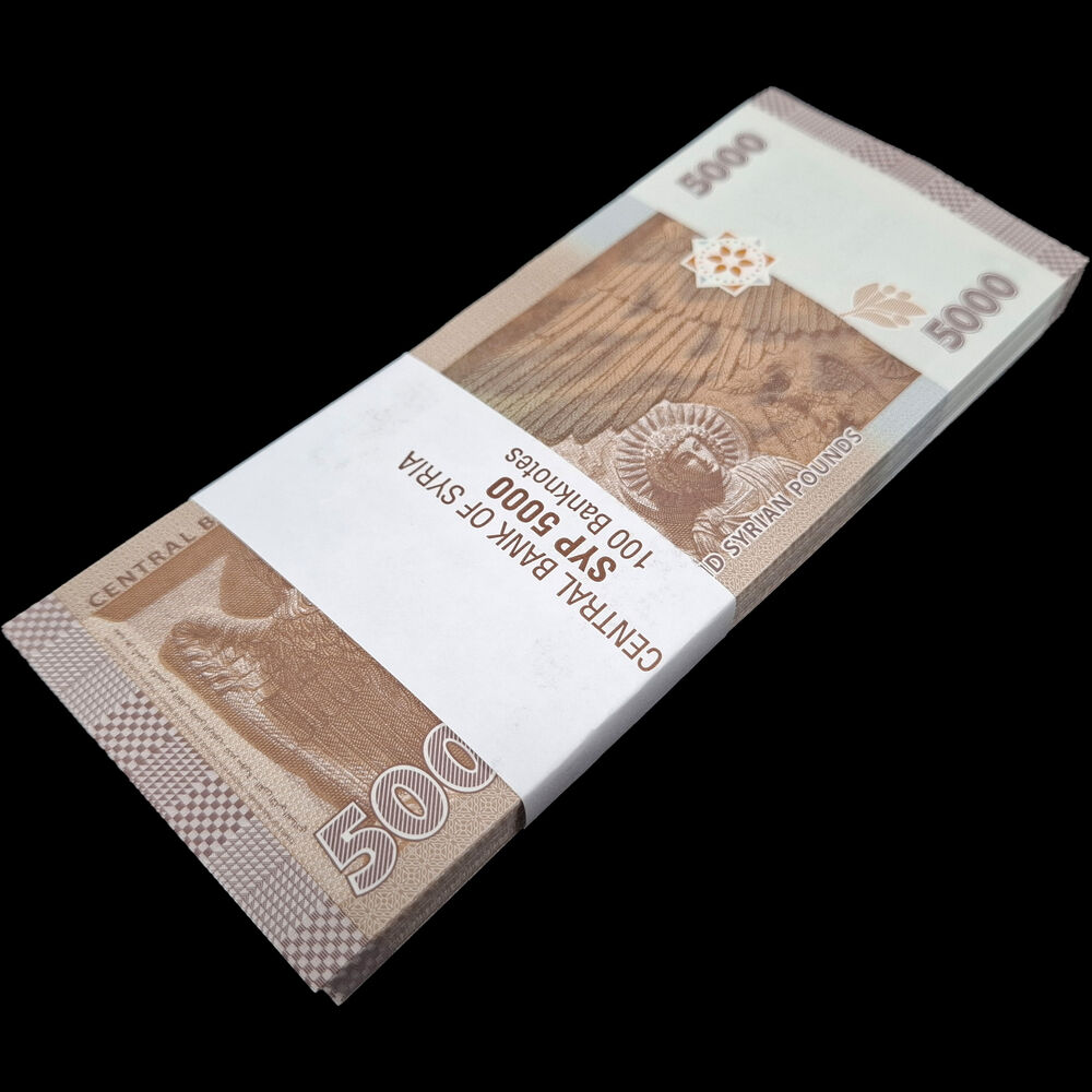 Syrian Arab Republic -  5000 Pounds 2024 - Pick # 118d - Bundle 100 PCS