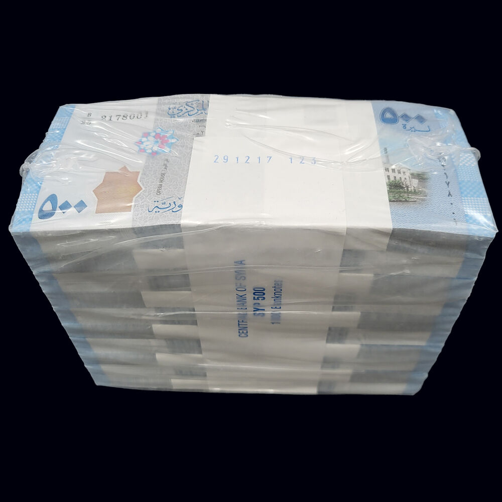 Syria - 500 Pounds 2013 - Pick- 115 / B630 - Brick 1000 PCS