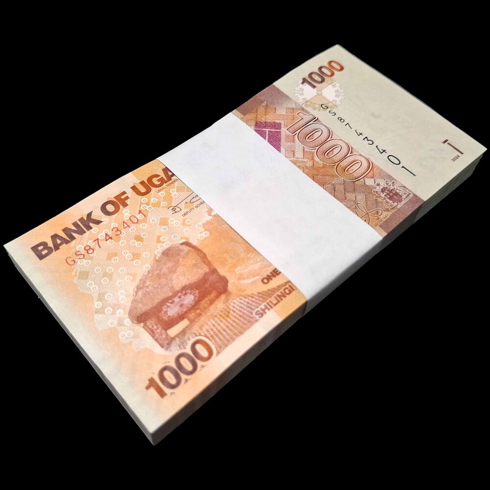 Uganda -  1000 Shillings 2024 - Pick # 49h - Bundle 100 PCS