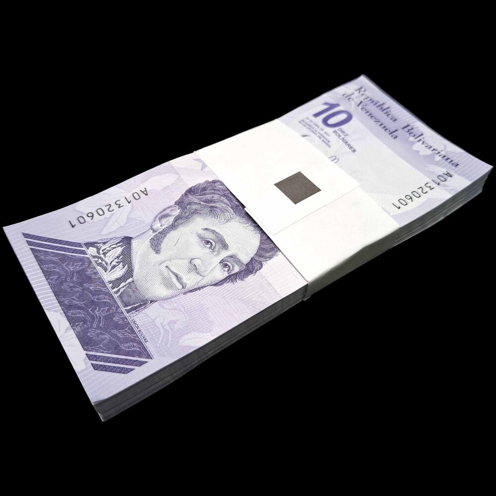 Venezuela -  10 Bolivares 2021 - Pick # 116 - Bundle 100 PCS