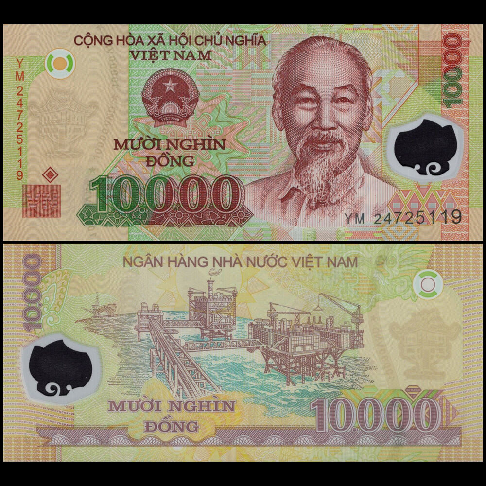 Vietnam -  10.000 Dong 2024 - Pick # 119q - Set 10 PCS