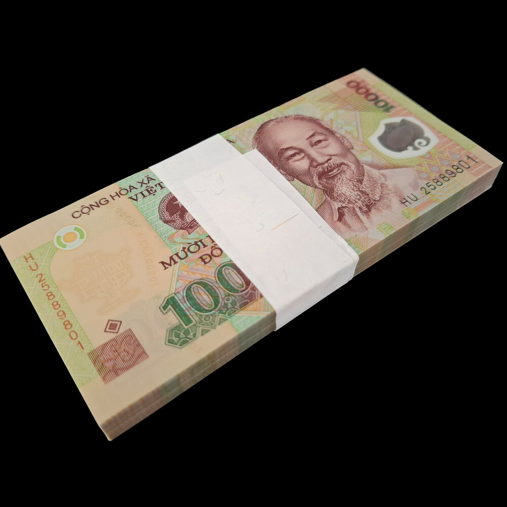 Vietnam -  10.000 Dong 2025 - Pick # 119r - Bundle 100 PCS