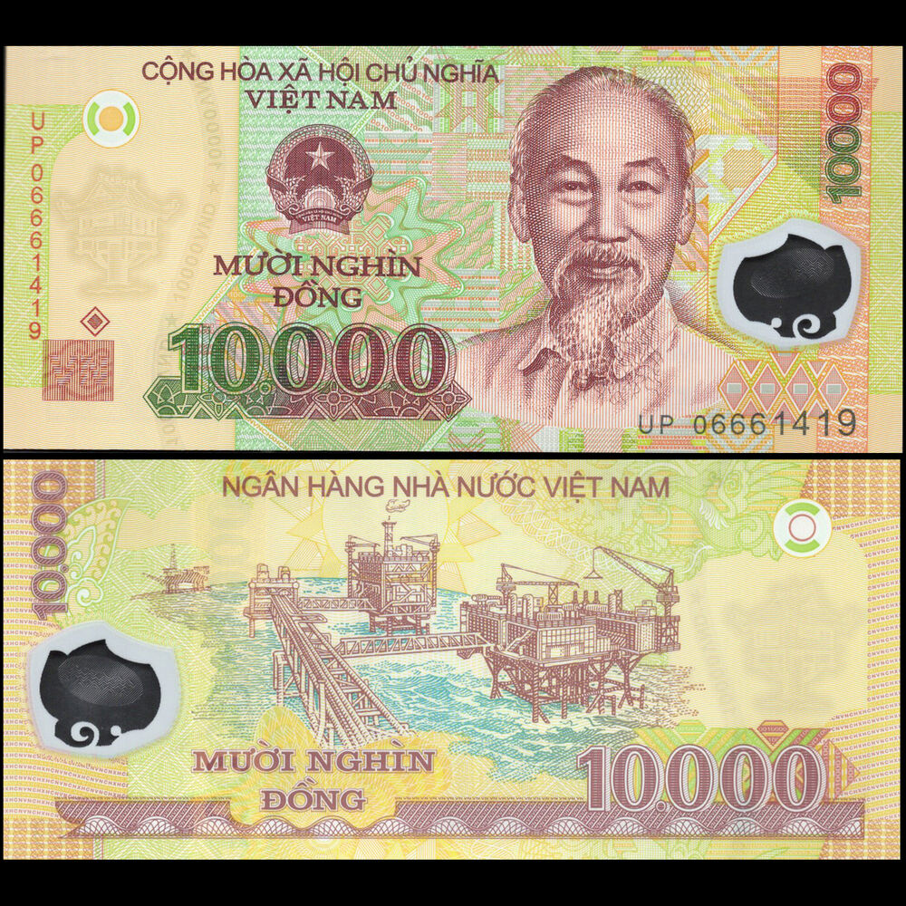 Vietnam -  10.000 Dong 2006 - Pick # 119a - Set 10 PCS