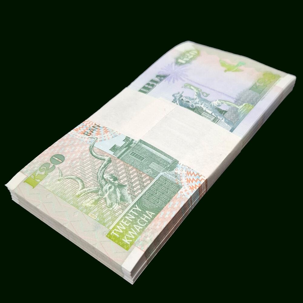 Zambia - 20 Kwacha 1992 - Pick # 36a - Bundle 100 PCS