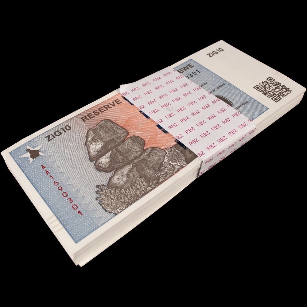 Zimbabwe - 10 Zig 2024 - Pick- NEW / B201 - Bundle 100 PCS