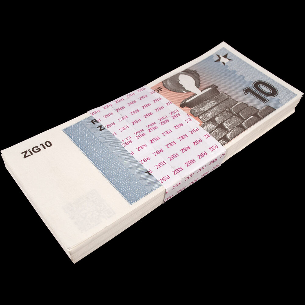 Zimbabwe - 10 Zig 2024 - Pick- NEW / B201 - Bundle 100 PCS