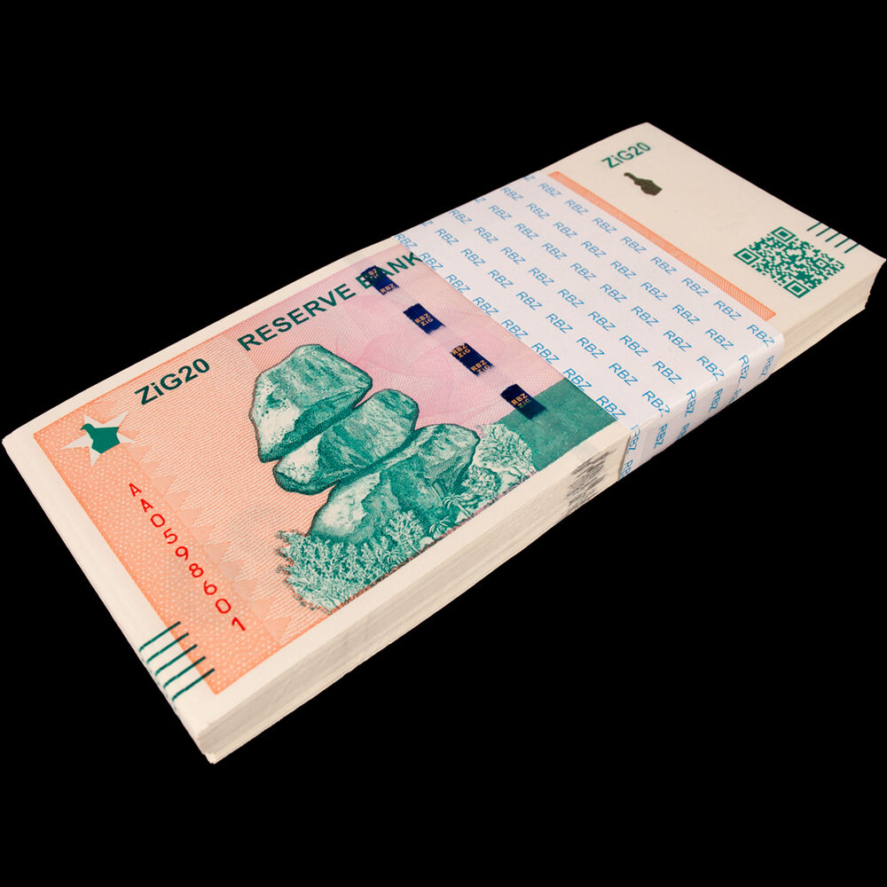 Zimbabwe - 20 Zig 2024 - Pick- NEW / B202 - Bundle 100 PCS