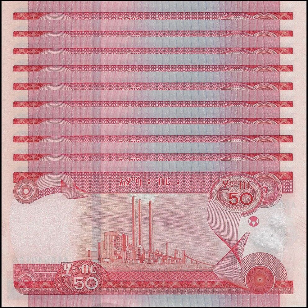 Ethiopia - 50 Birr 2020 - Pick- NEW / B336 - Set 10 PCS