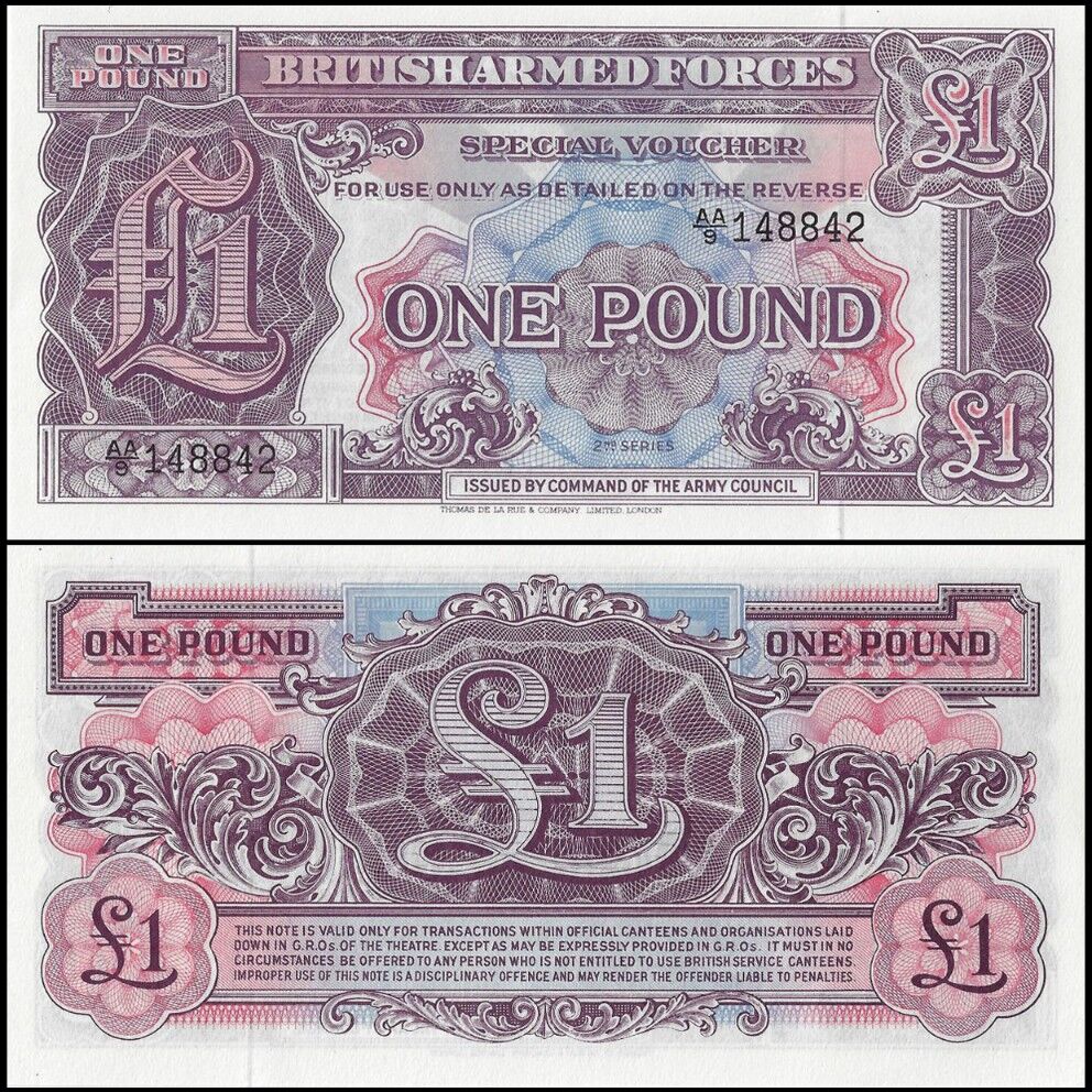 Great Britain -  1 Pound 1948 - Pick # M22 - Set 10 PCS