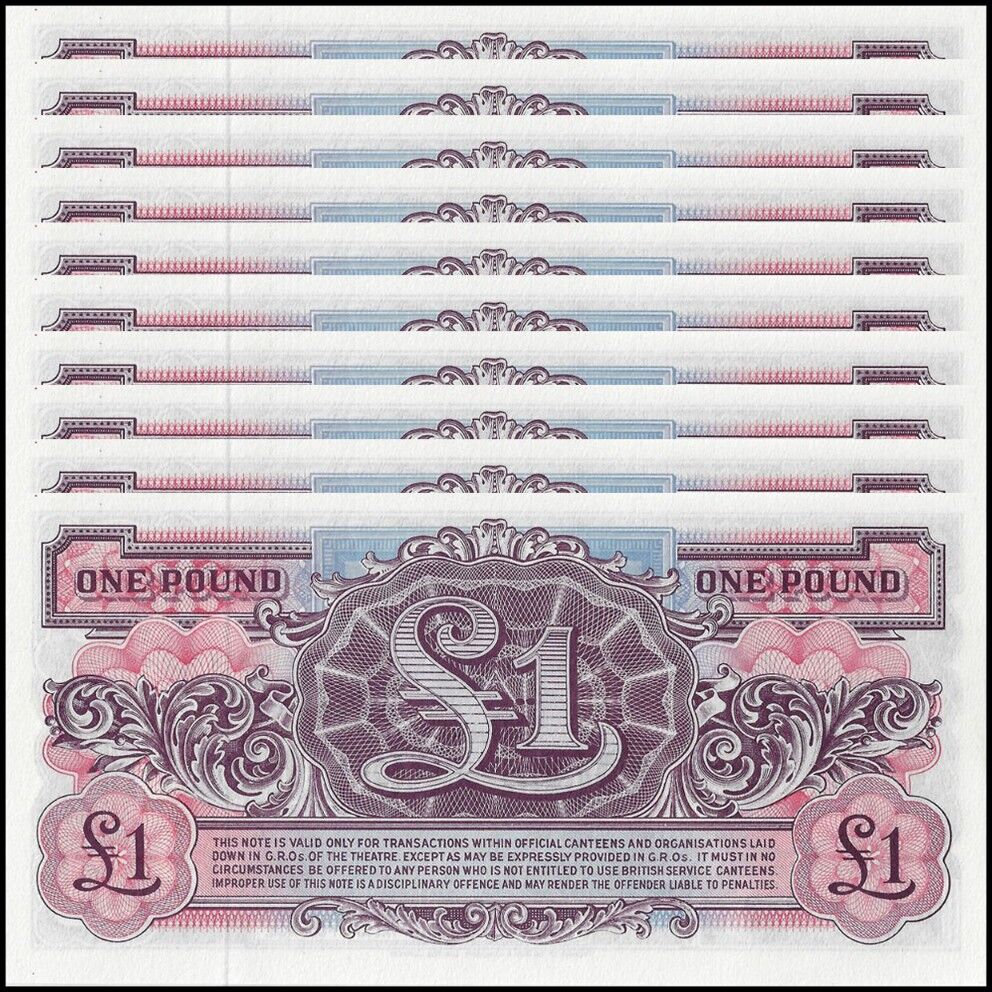 Great Britain -  1 Pound 1948 - Pick # M22 - Set 10 PCS