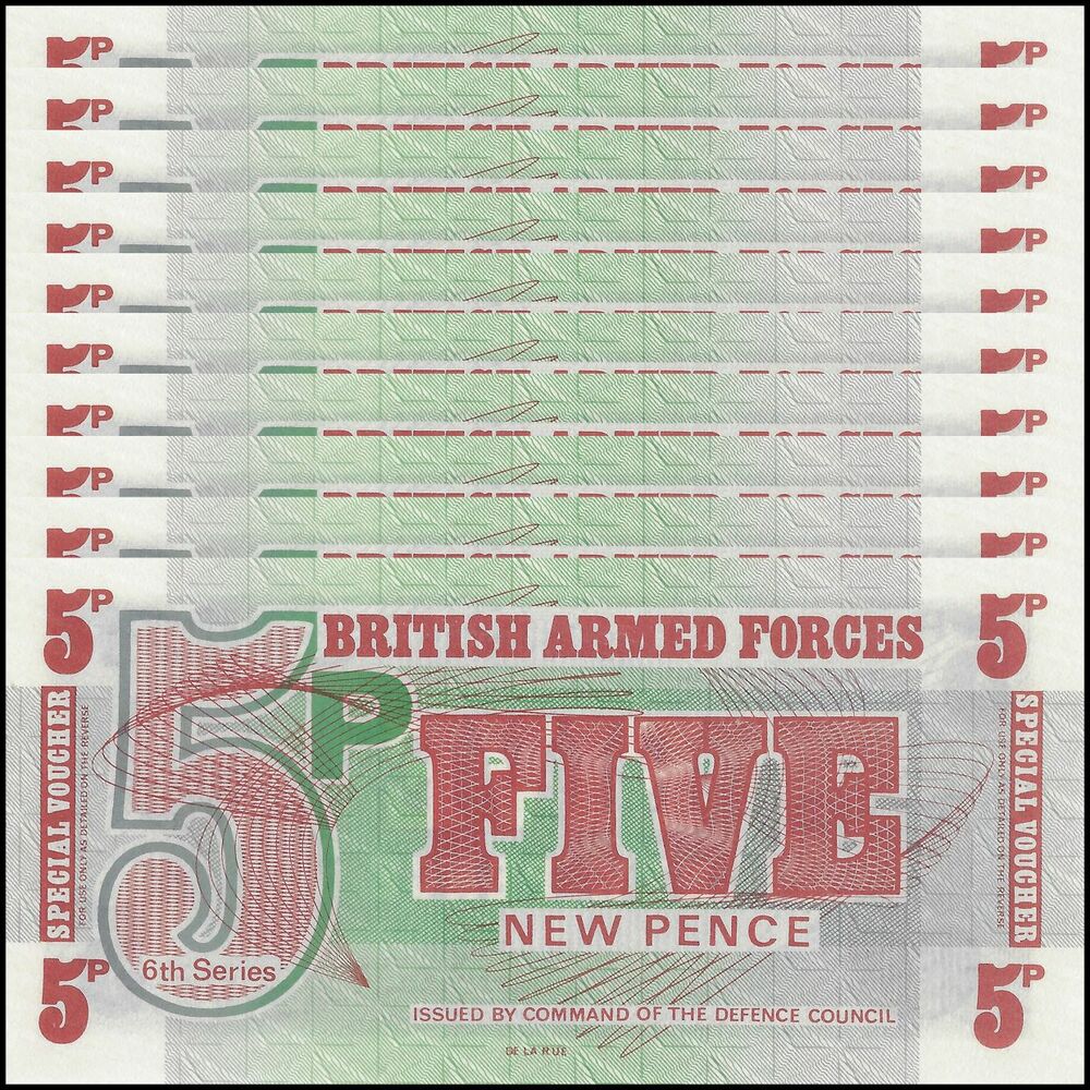Great Britain - 5 New Pence 1972 - Pick- M47 - Set 10 PCS