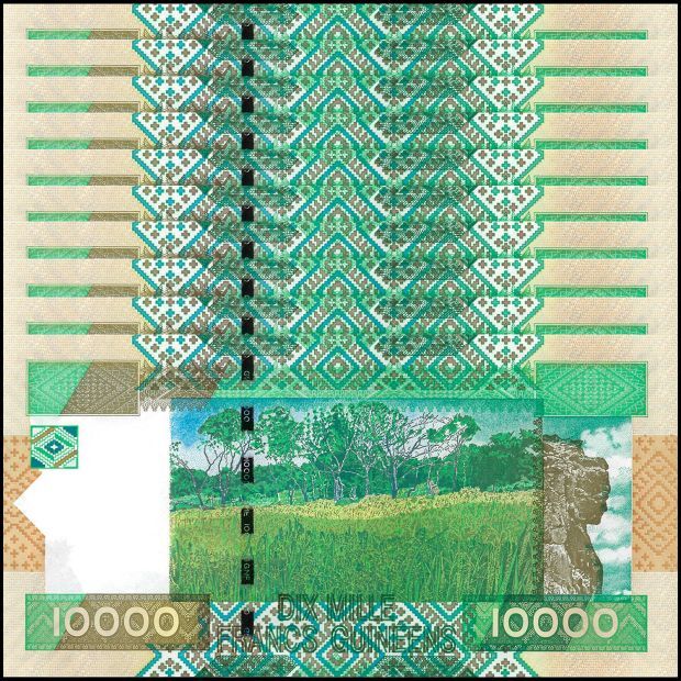 Guinea - 10.000 Francs 2007 - Pick # 42a - Set 10 PCS