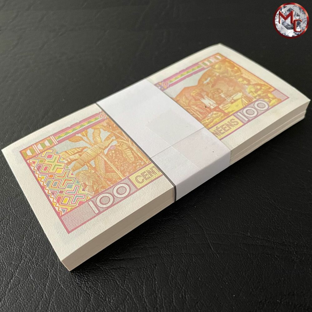 Guinea - 100 Francs 2012 - Pick- 35b / B324c - Bundle 100 PCS