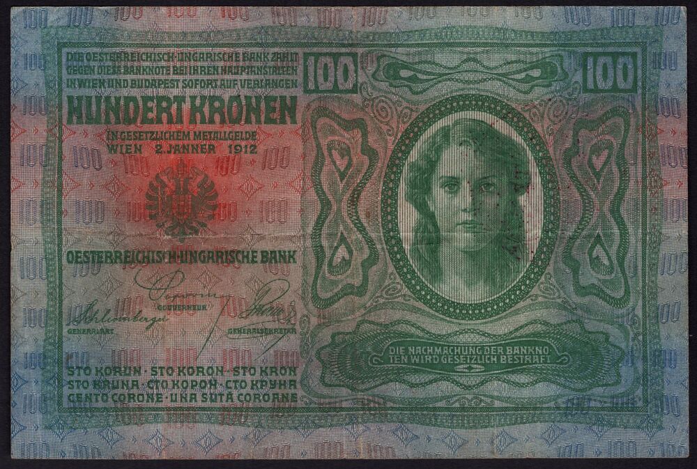Hungary - 100 Korona 1920 - Pick # 27 - VF
