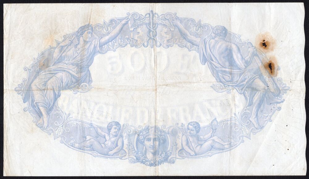France -  500 Francs 1938 - Pick # 88c - Fine
