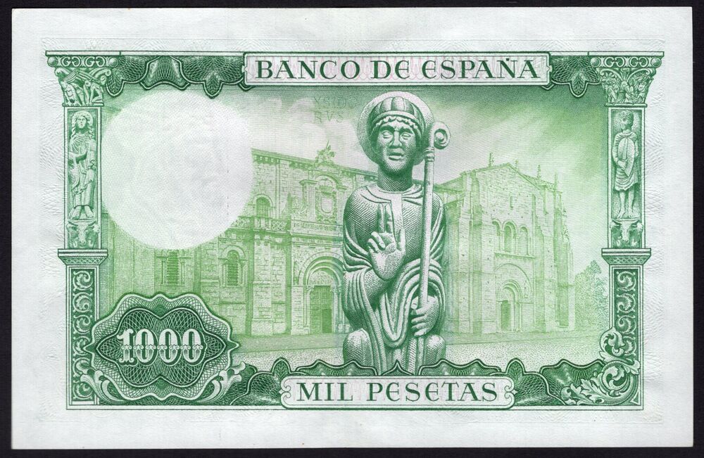 Spain - 1000 Pesetas 1965 - Pick # 151 - aUNC
