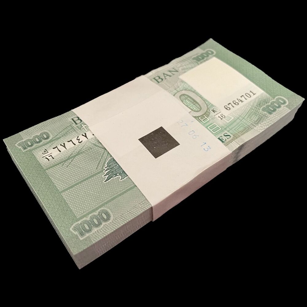 Lebanon - 1000 Livres 2012 - Pick- 90b / B532b - Bundle 100 PCS