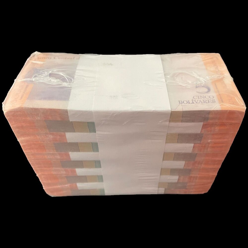Venezuela - 5 Bolivares 2018 - Pick- 102 / B372 - Brick 1000 PCS