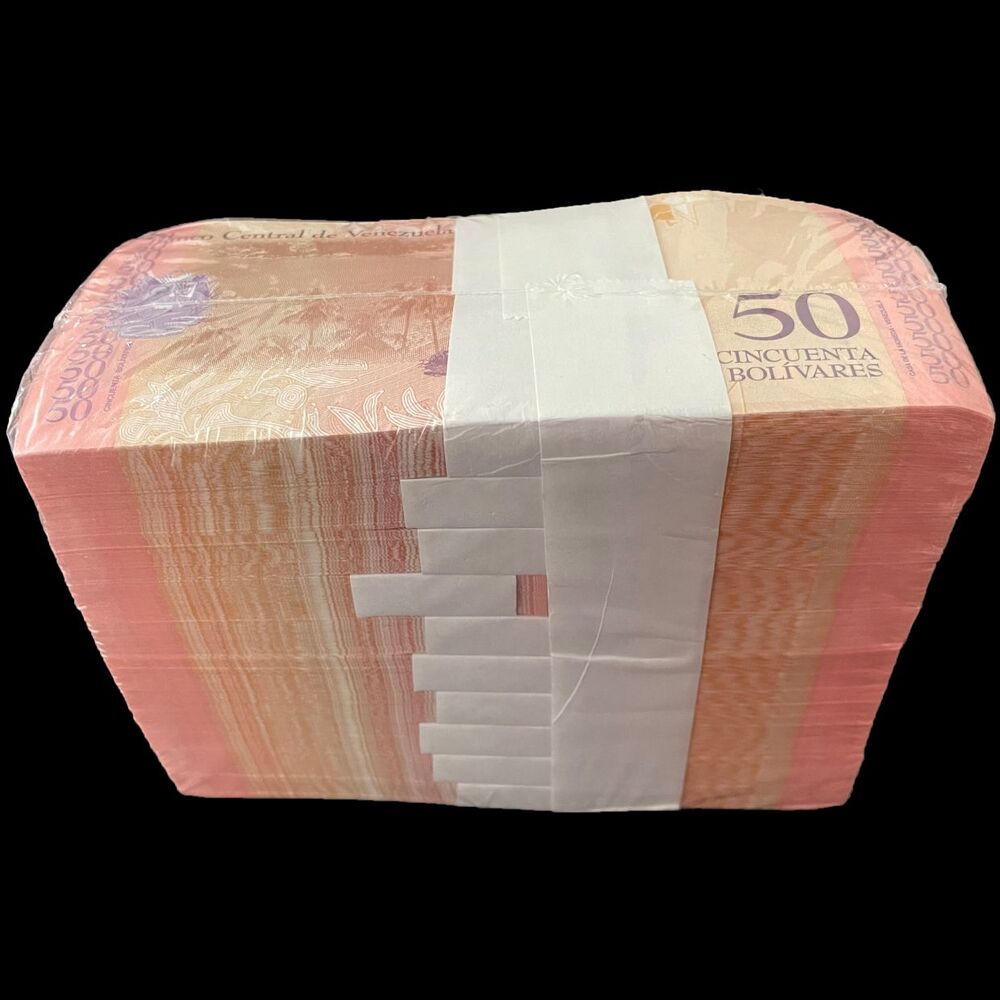 Venezuela - 50 Bolivares 2018 - Pick- 105 / B375 - Brick 1000 PCS