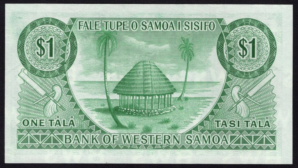 Western Samoa - 1 Tala 1967 - Pick # 16b - aUNC