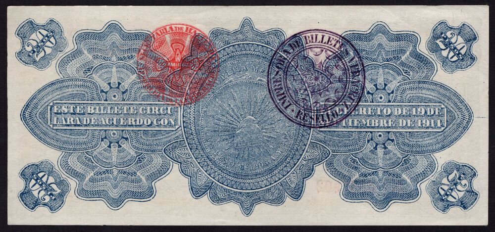 Mexico - 20 Pesos 1914 - Pick # S1112a - aUNC