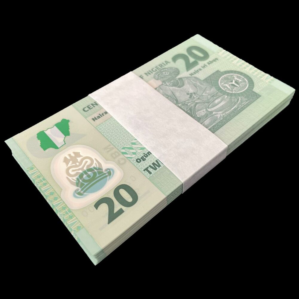 Nigeria - 20 Naira 2022 - Pick - NEW / B232x - Bundle 100 PCS