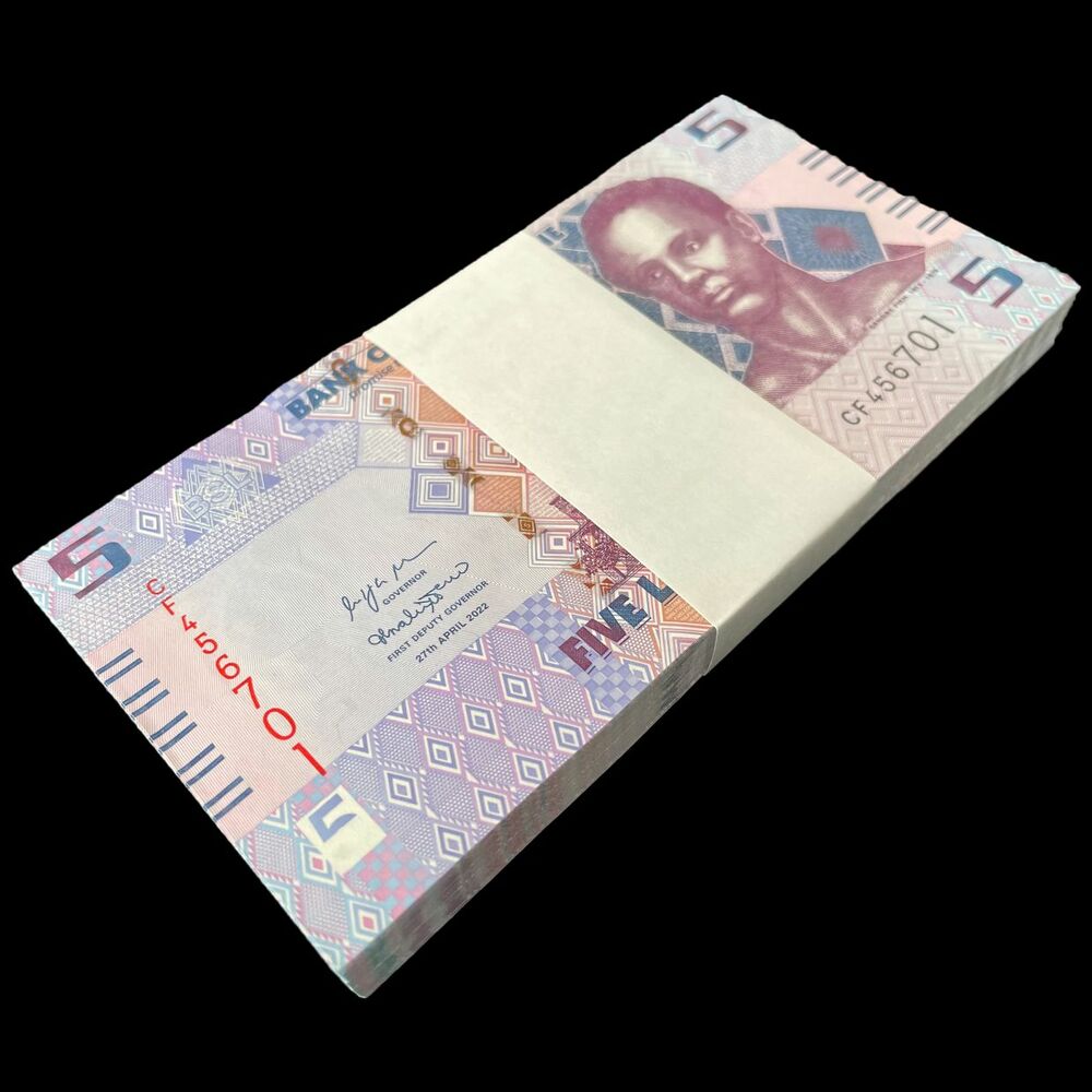 Sierra Leone - 5 Leones 2022 - Pick- NEW / B131 - Bundle 100 PCS