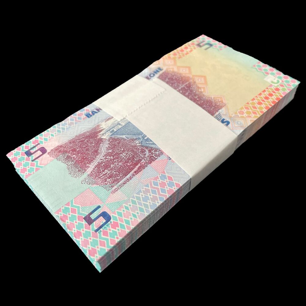 Sierra Leone - 5 Leones 2022 - Pick- NEW / B131 - Bundle 100 PCS