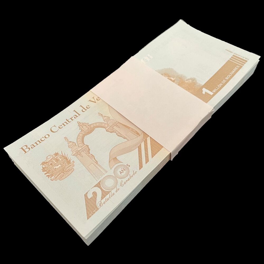 Venezuela - 1.000.000 Bolivares 2021 - Pick- NEW / B384 - Bundle 100 PCS