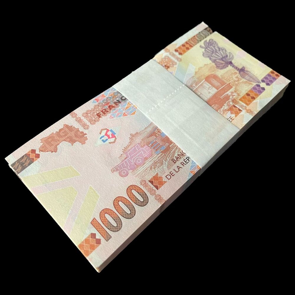 Guinea - 1000 Francs 2018 - Pick- 48c / B339c - Bundle 100 PCS