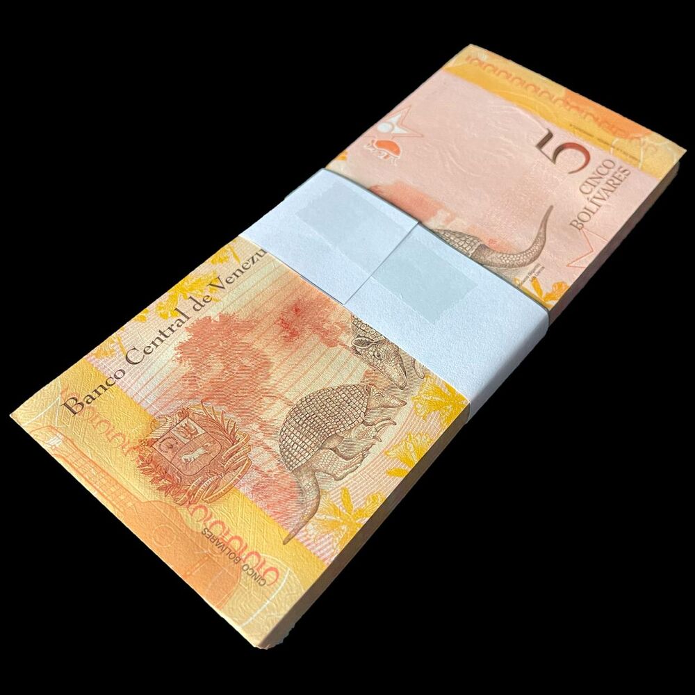 Venezuela - 5 Bolivares 2007 - Pick- 89a / B359a - Bundle 100 PCS