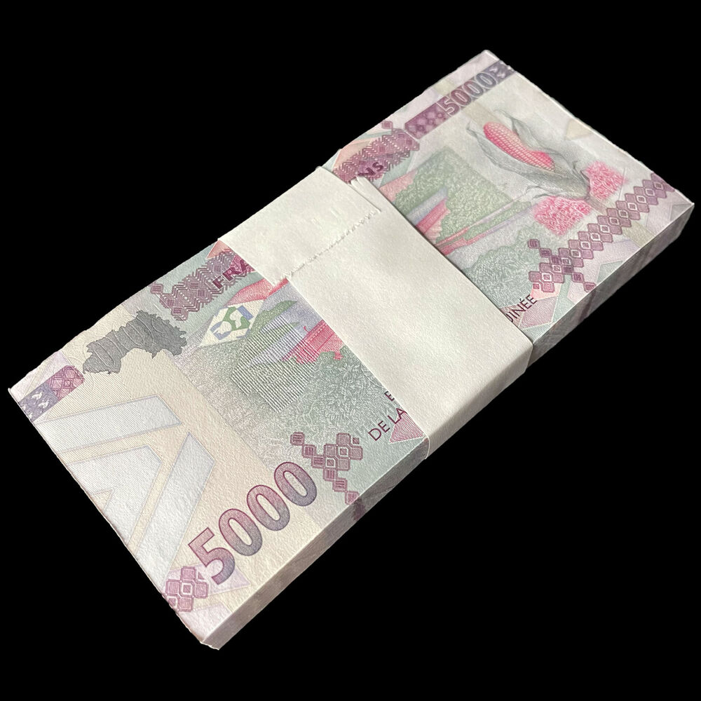 Guinea - 5000 Francs 2021 - Pick # 49c - Bundle 100 PCS