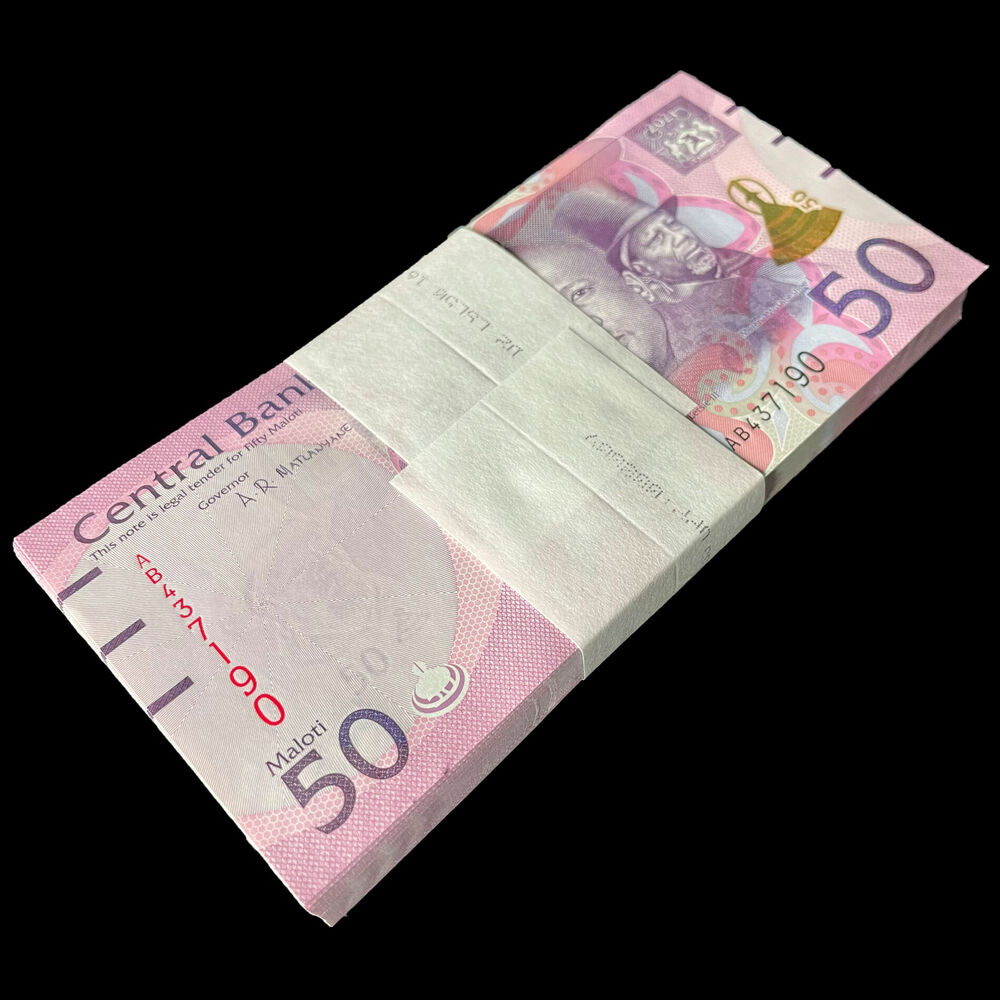 Lesotho - 50 Maloti 2021 - Pick- NEW / B229 - Bundle 100 PCS