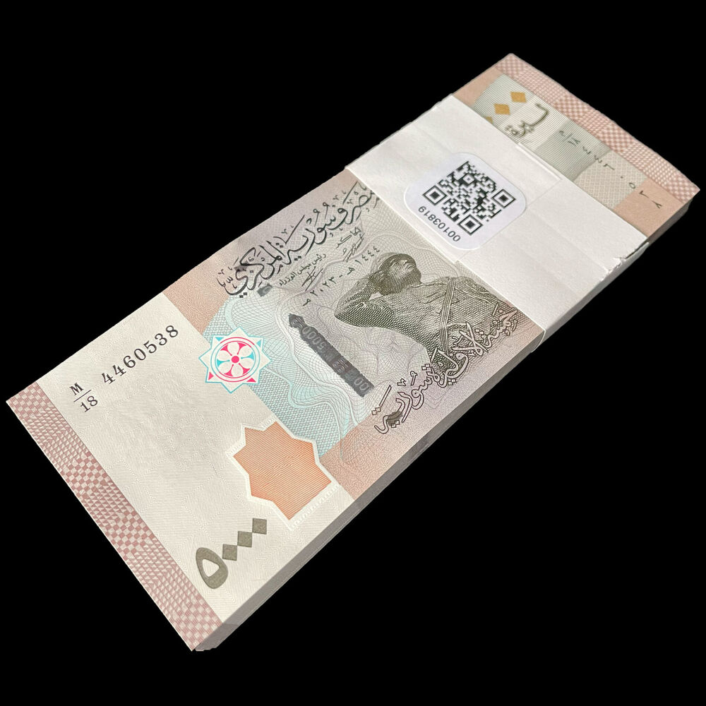Syria - 5000 Pounds 2023 - Pick- NEW / B634c - Bundle 100 PCS