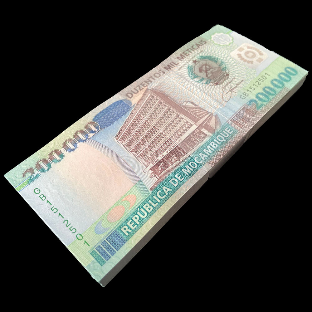 Mozambique - 200.000 Meticais 2003 - Pick- 141 / B226 - Bundle 100 PCS
