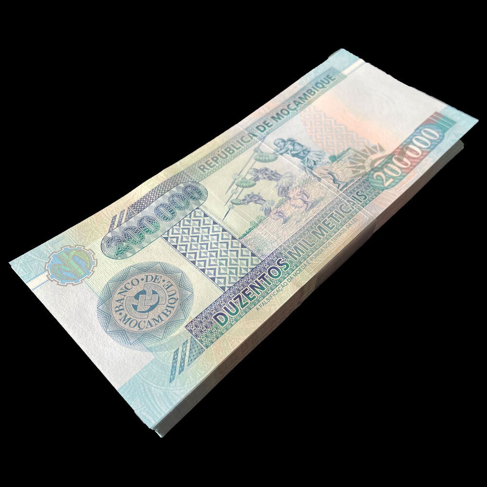 Mozambique - 200.000 Meticais 2003 - Pick- 141 / B226 - Bundle 100 PCS