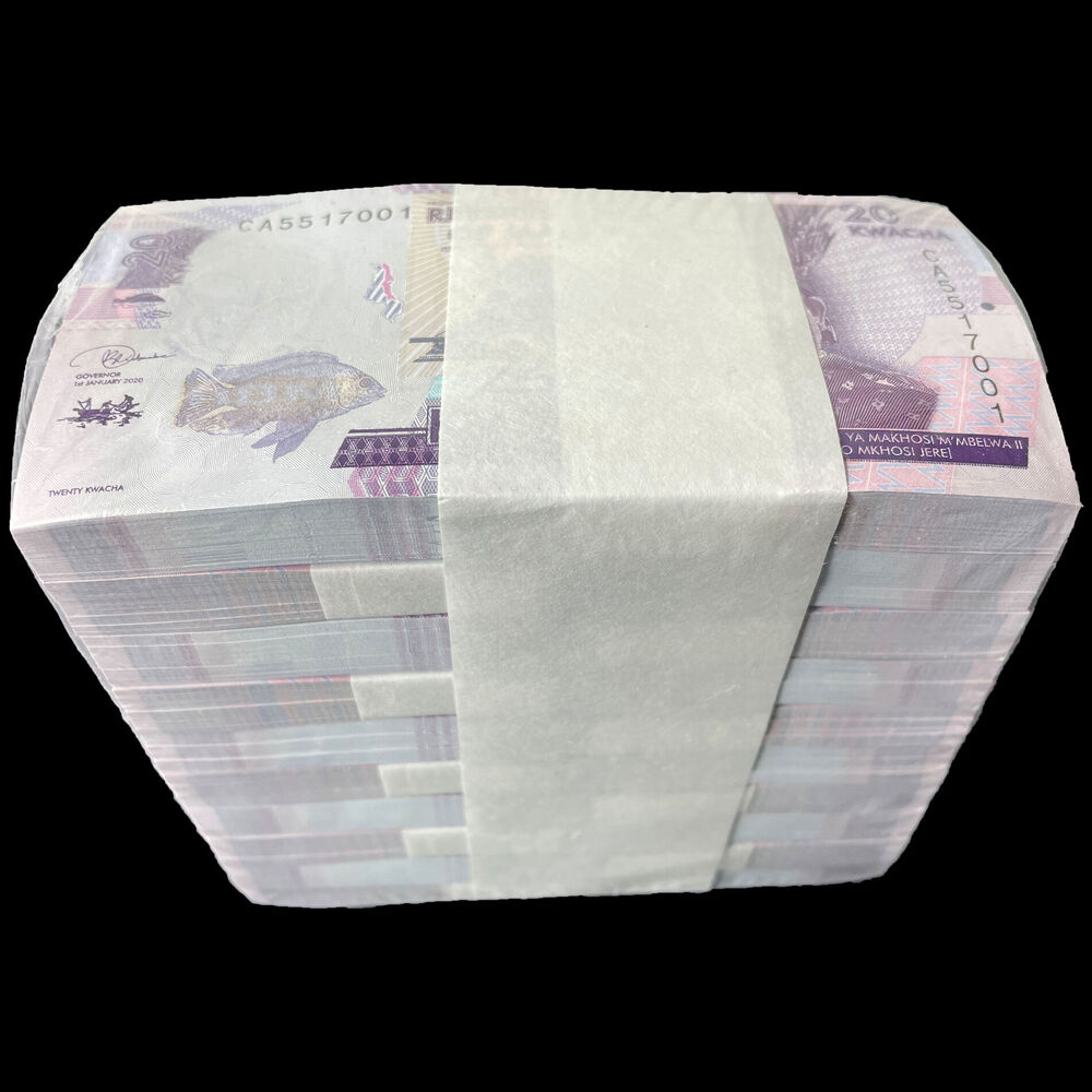 Malawi - 20 Kwacha 2020 - Pick- 63f / B157f - Brick 1000 PCS