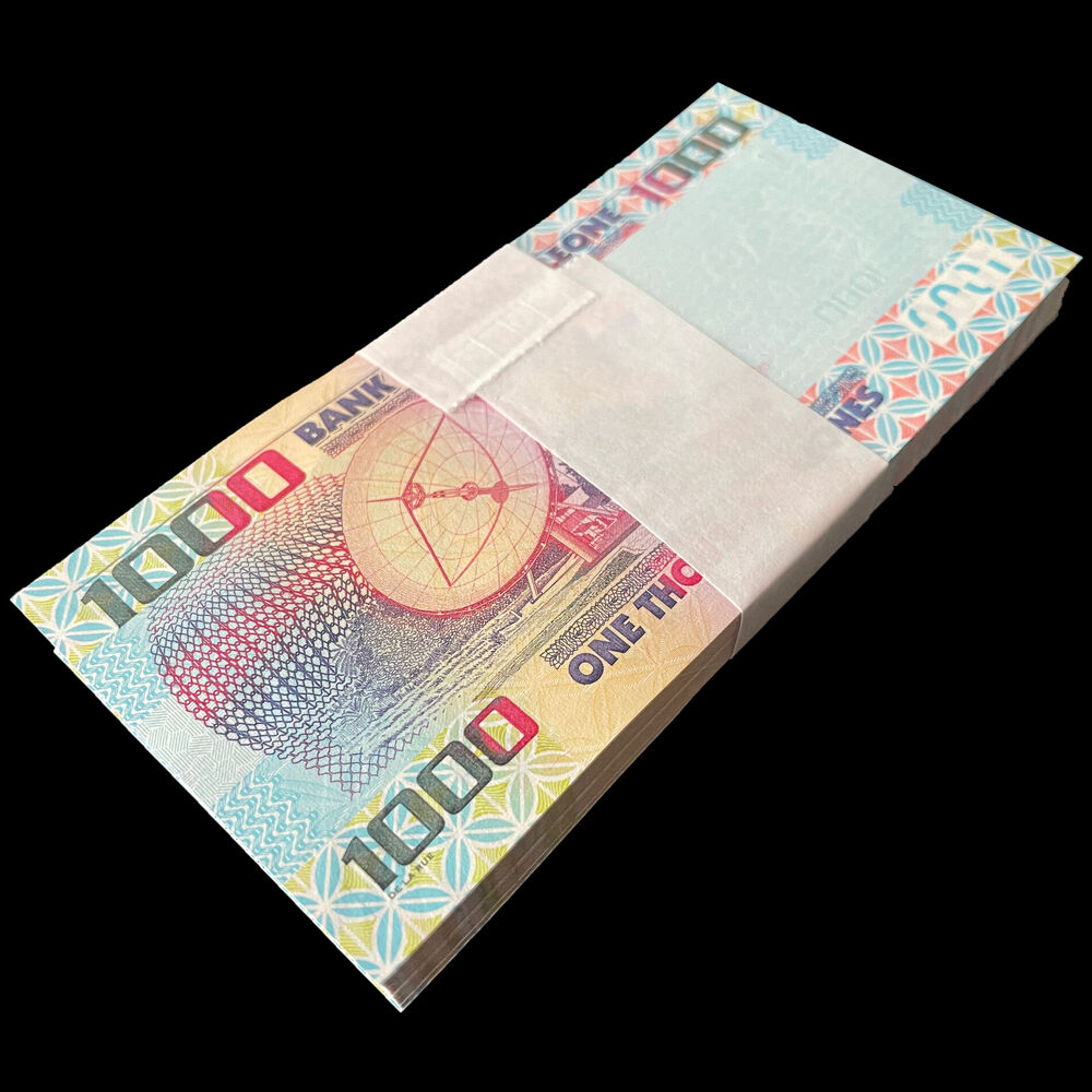 Sierra Leone - 1000 Leones 2021 - Pick- NEW / B125f - Bundle 100 PCS